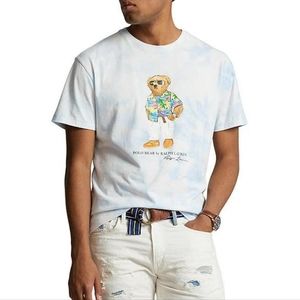 Polo Ralph Lauren Cloud Wash Beach Club Bear T-Shirt